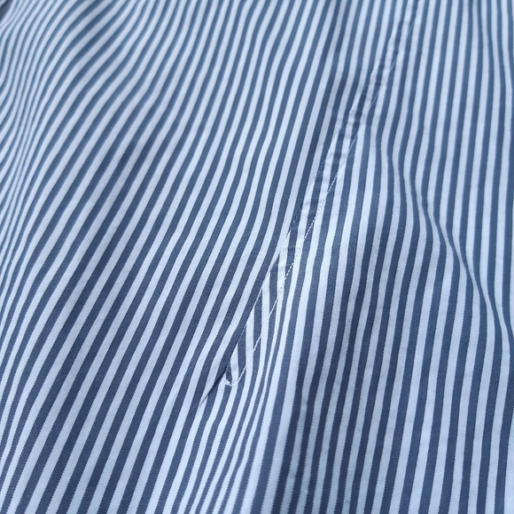 Z Zegna 41/16 SilverLine Drop 8 striped fitted shirt - Picture 5 of 5